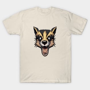 Crazed Badger T-Shirt